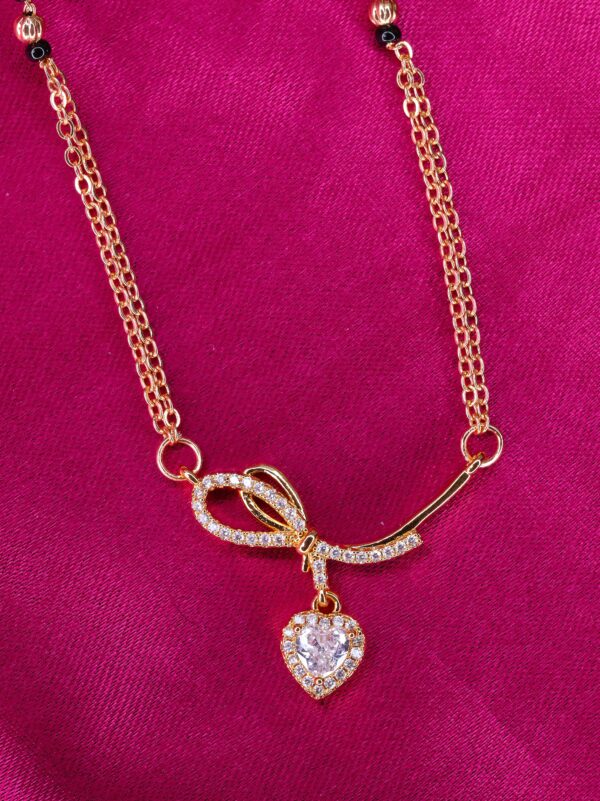 Aayat Rose Gold Mangalsutra