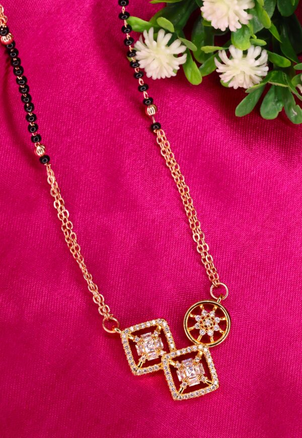 Chahat Rose Gold Mangalsutra