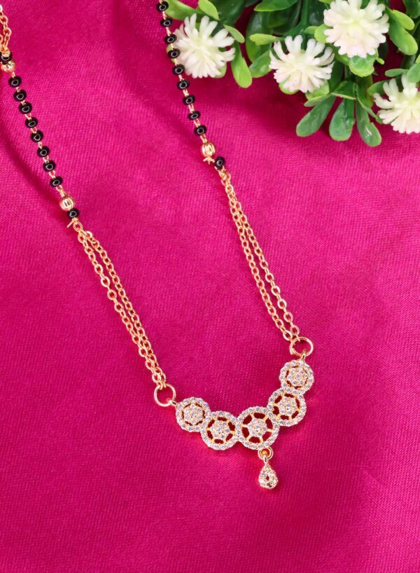 Anvi Rose Gold Mangalsutra