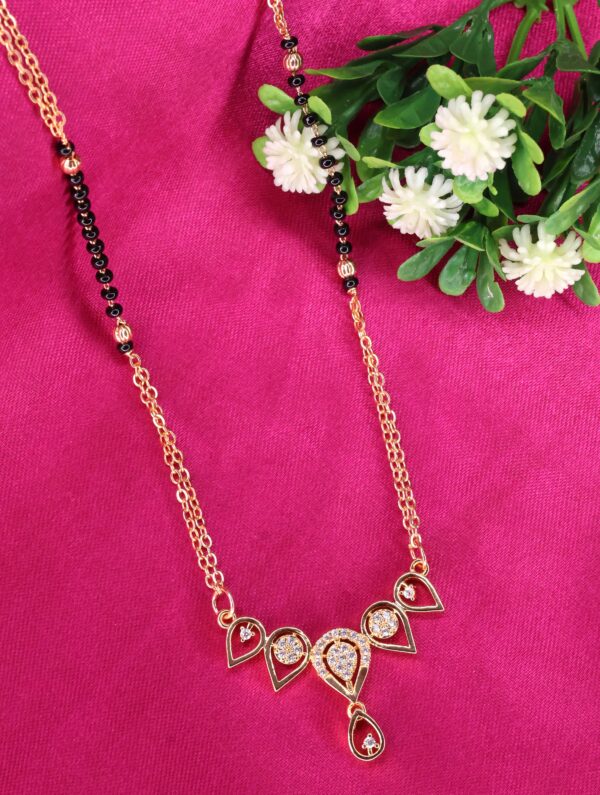 Lotus Rose Gold Mangalsutra