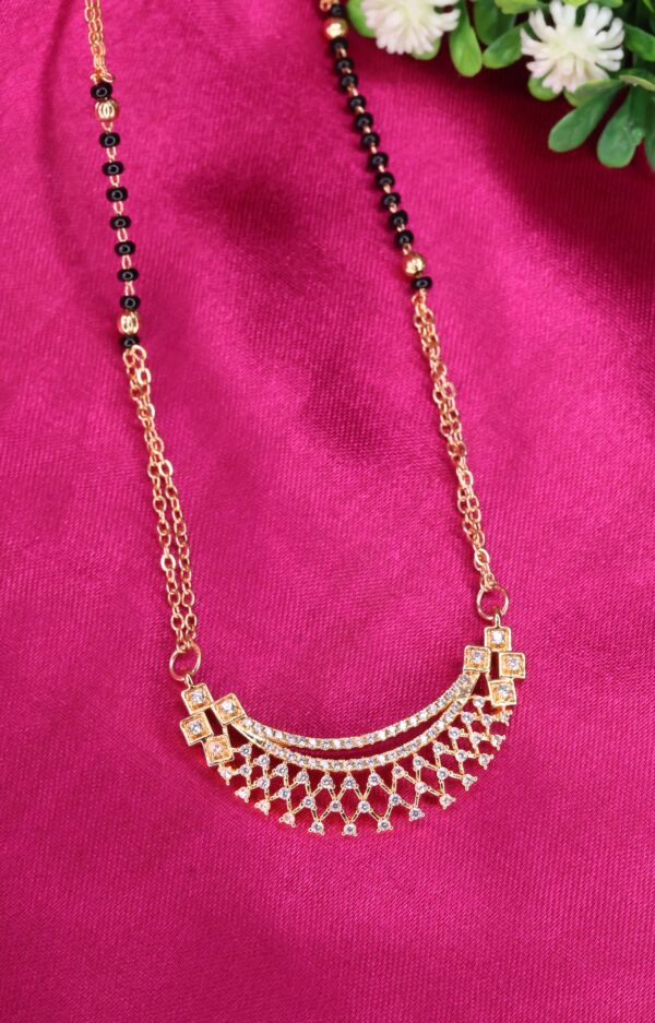 Monika Rose Gold Mangalsutra