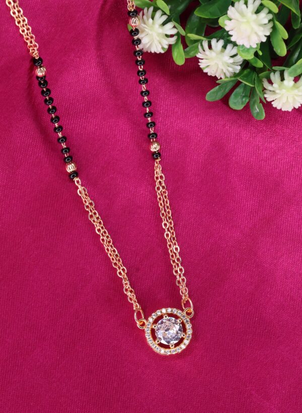 Vedika Rose Gold Mangalsutra