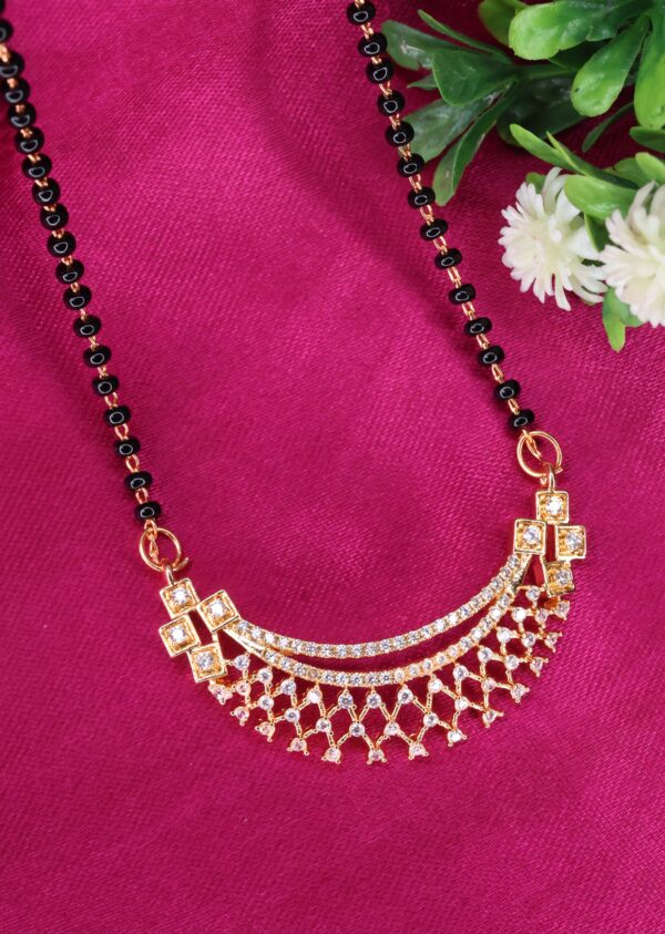 Aadhya Rose Gold Mangalsutra
