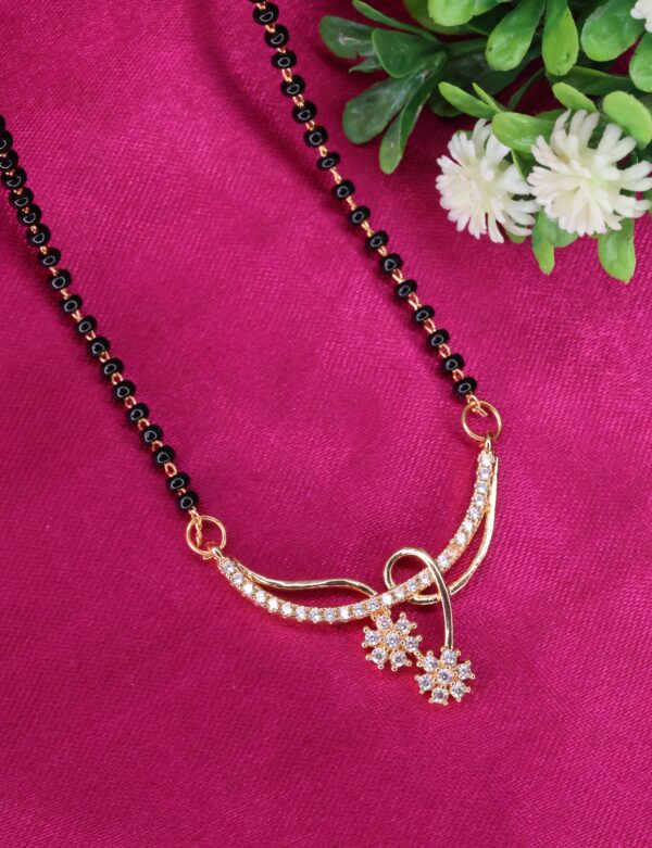 Aahana Rose Gold Mangalsutra