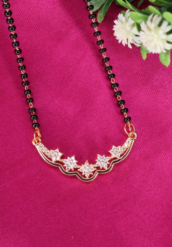 Harshita Rose Gold Mangalsutra